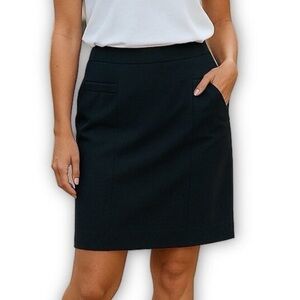 Talbots Pencil Skirt Comfort Waist Black Size 20WP New